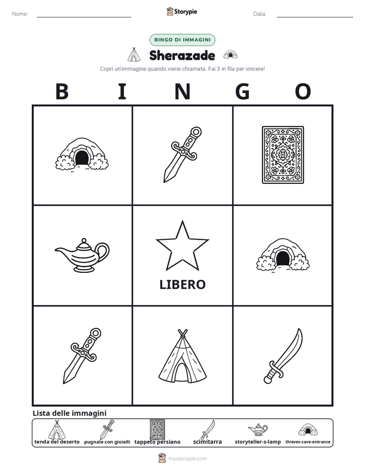 Bingo delle Immagini