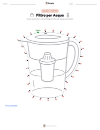 Anteprima della scheda stampabile di Filtro per l'acqua