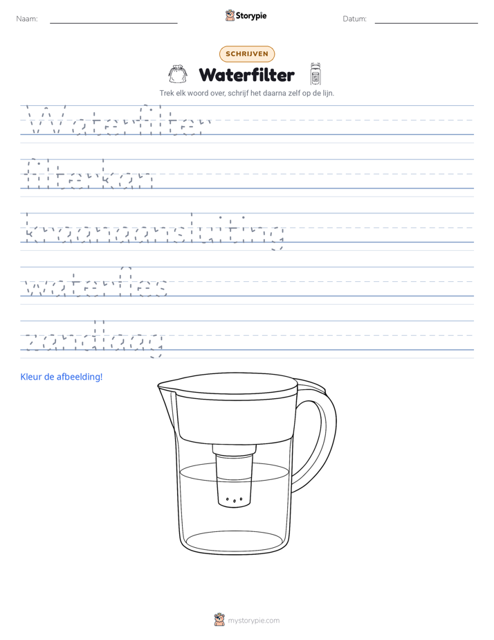 Schrijf Oefening