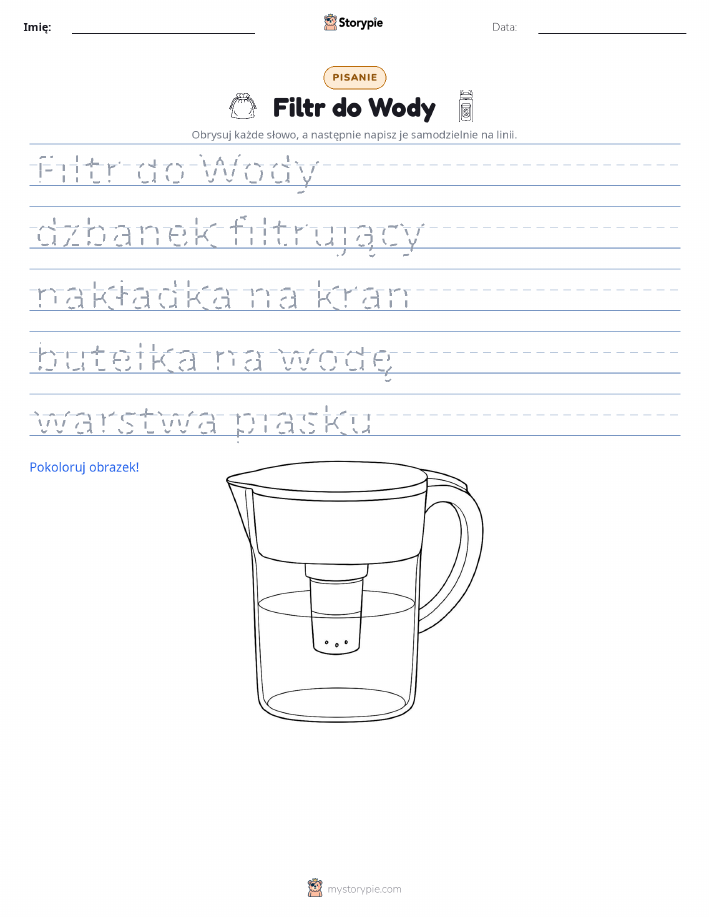 Ćwiczenie Pisania
