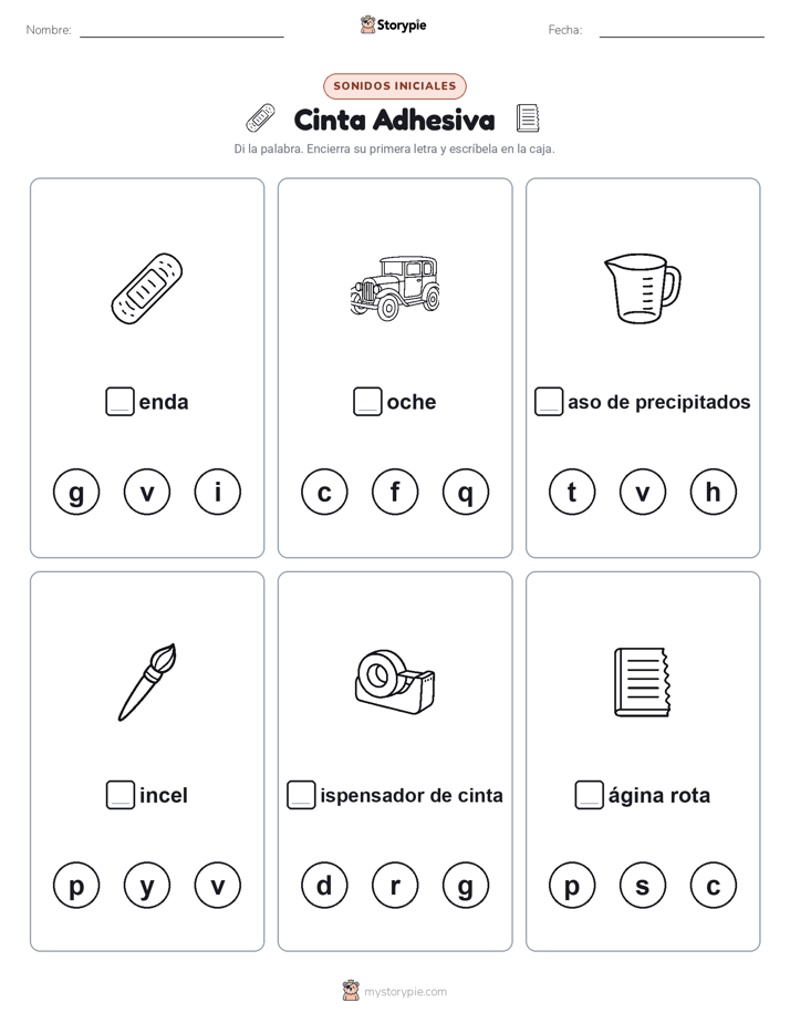 Sonidos Iniciales