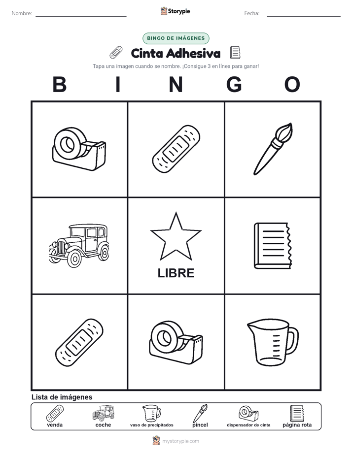 Bingo de Imágenes