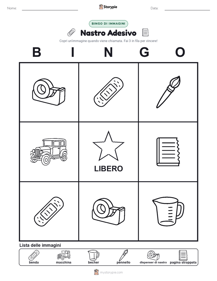 Bingo delle Immagini