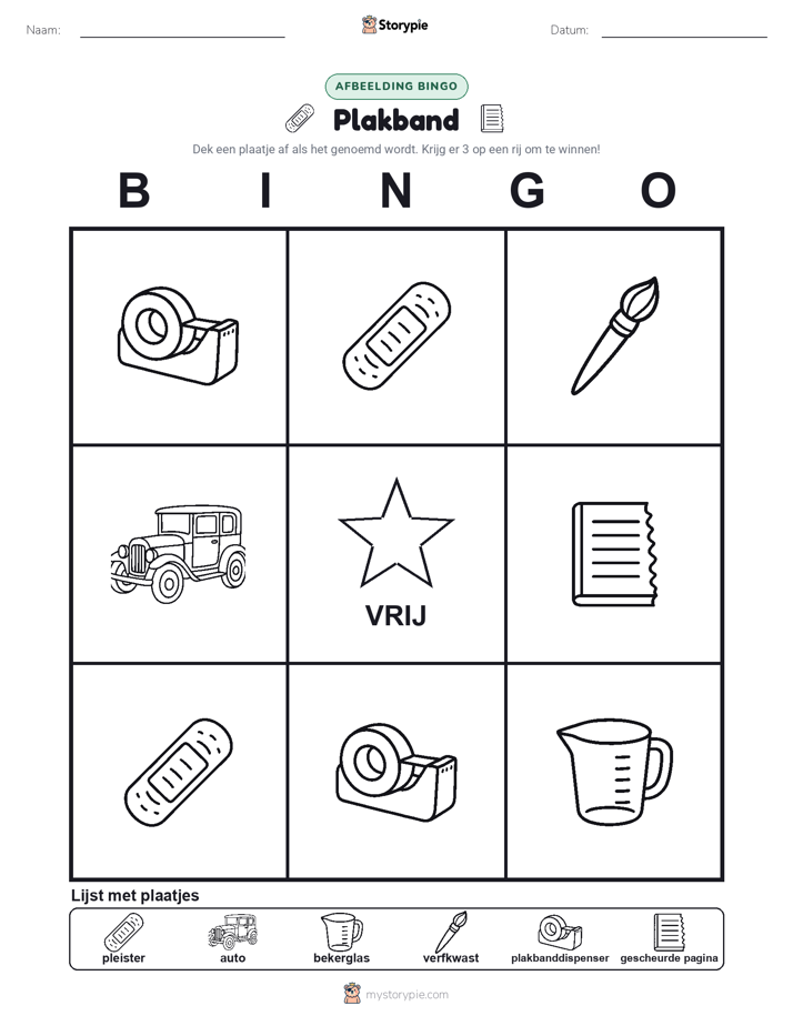 Afbeelding Bingo