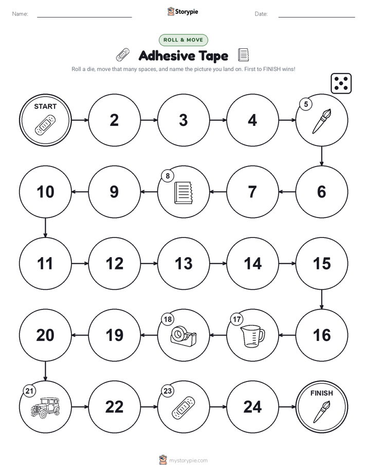 Roll & Move Game