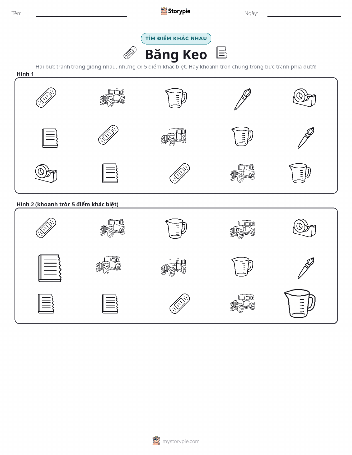 Tìm Sự Khác Biệt