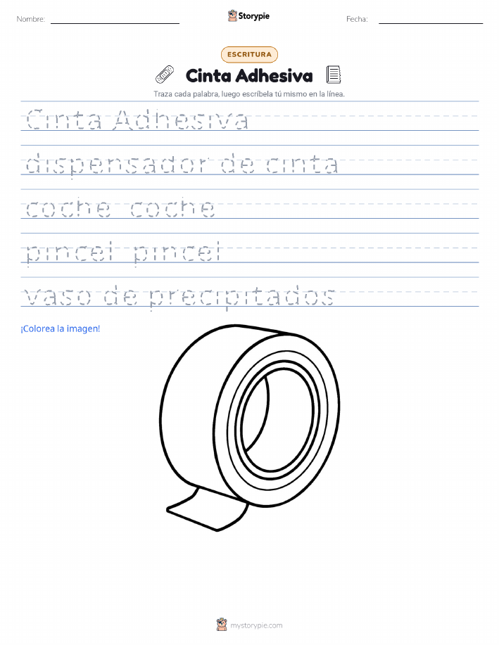 Práctica de Escritura