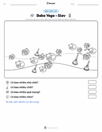 Xem trước tài liệu in sẵn Baba Yaga - Thần thoại Slav