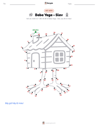 Xem trước tài liệu in sẵn Baba Yaga - Thần thoại Slav