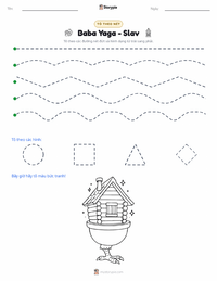 Xem trước tài liệu in sẵn Baba Yaga - Thần thoại Slav