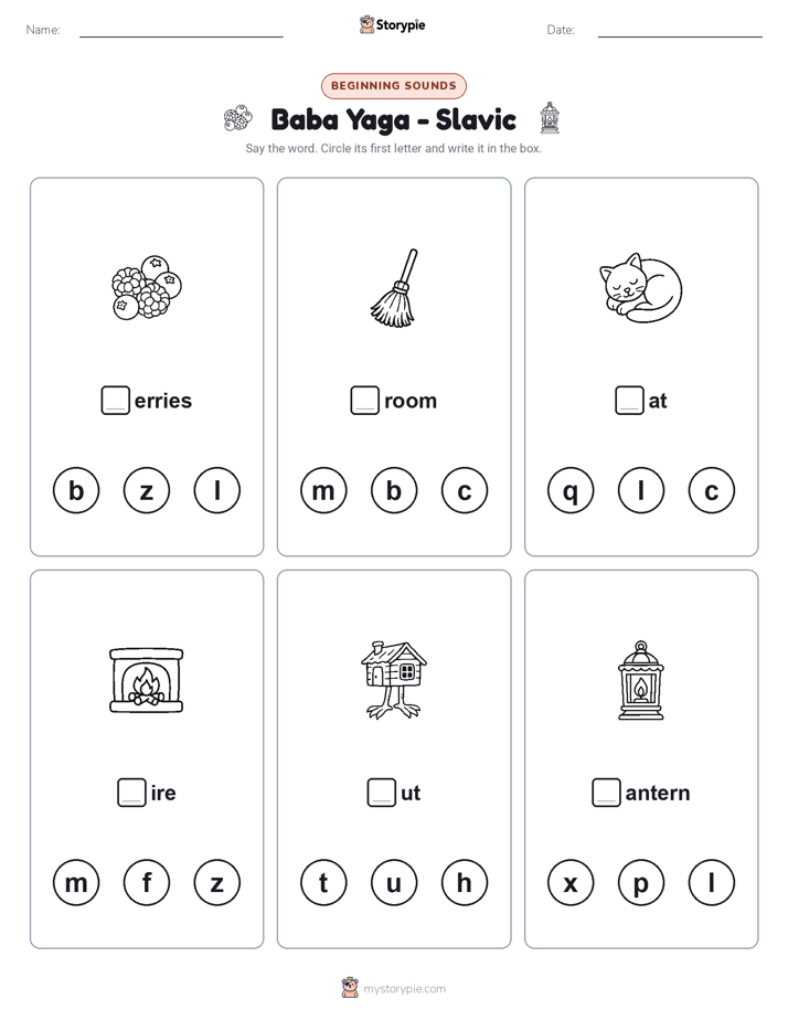 Beginning Sounds
