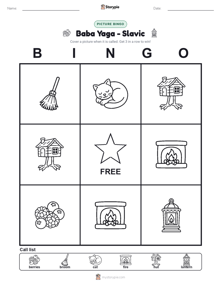 Picture Bingo