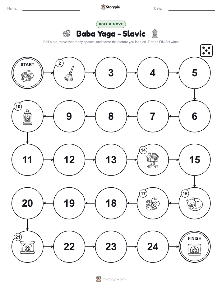 Roll & Move Game