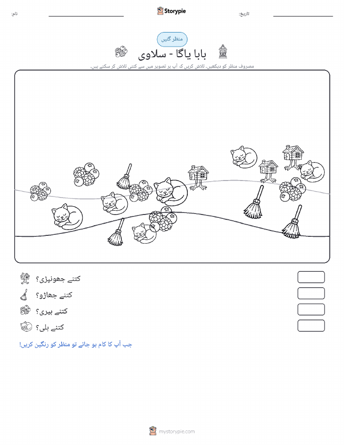 گنتی کا منظر