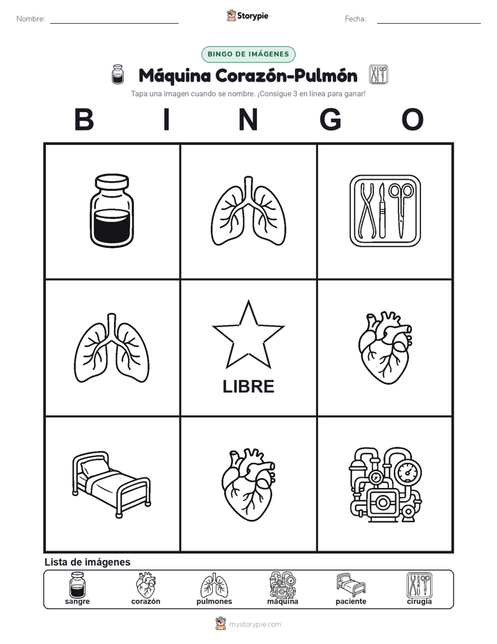 Bingo de Imágenes