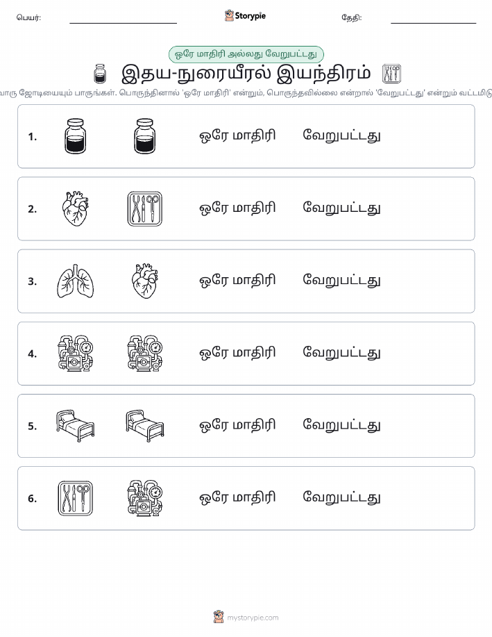 அதே அல்லது மாறுபட்டது