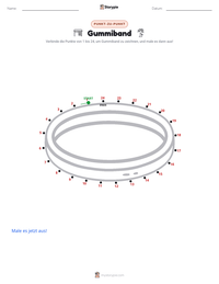 Gummiband druckbare Arbeitsblatt Vorschau