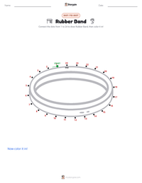 Rubber Band printable worksheet preview