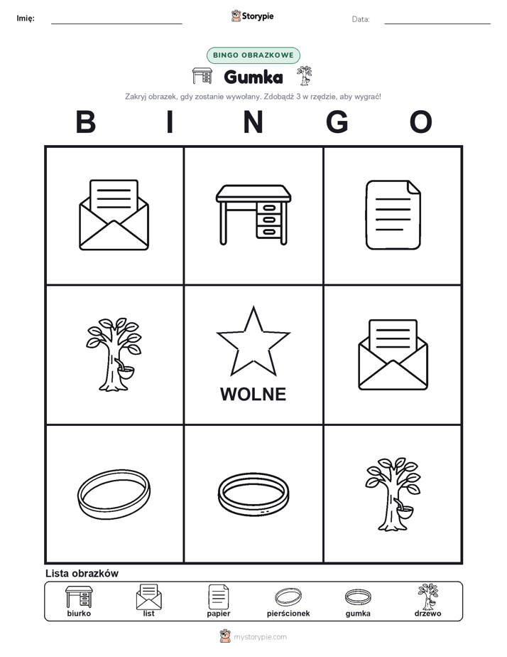 Bingo obrazkowe