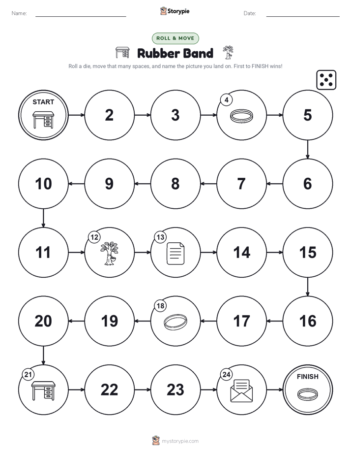 Roll & Move Game