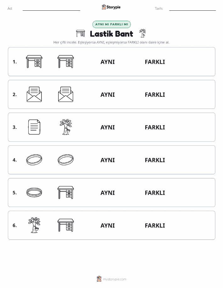 Aynı mı Farklı mı