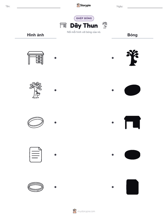 Ghép Hình Bóng