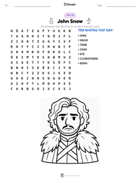 Xem trước tài liệu in sẵn John Snow