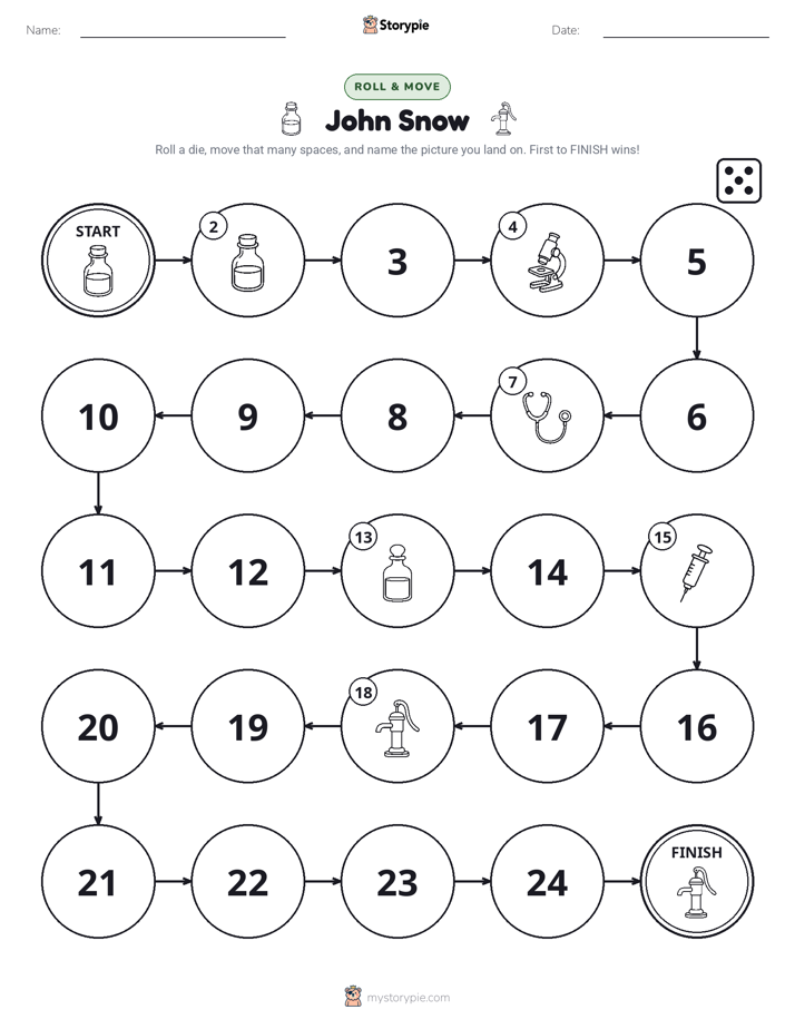 Roll & Move Game