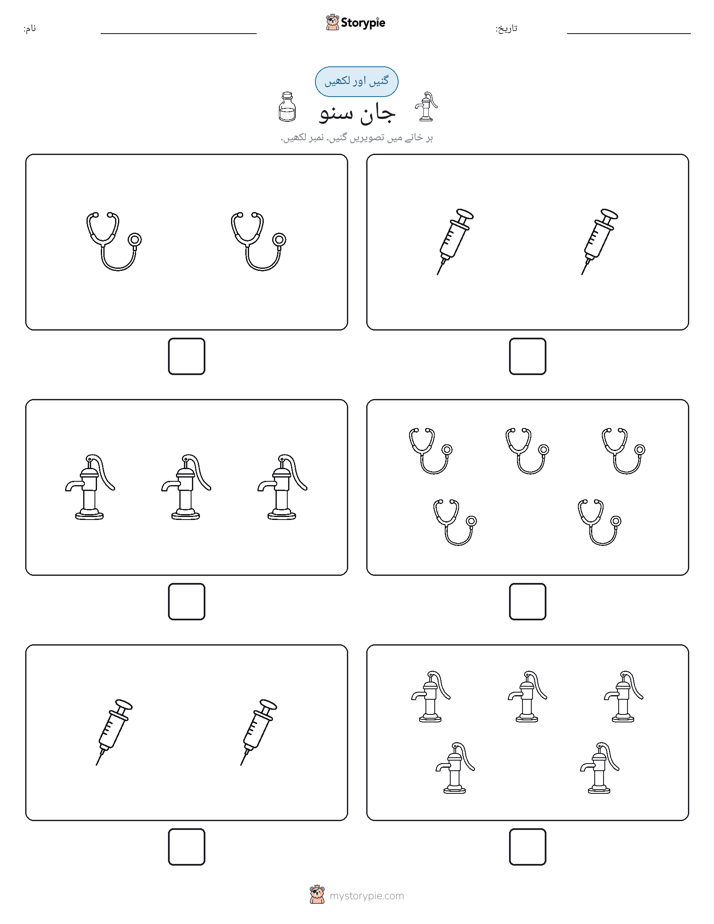 گنیں اور لکھیں