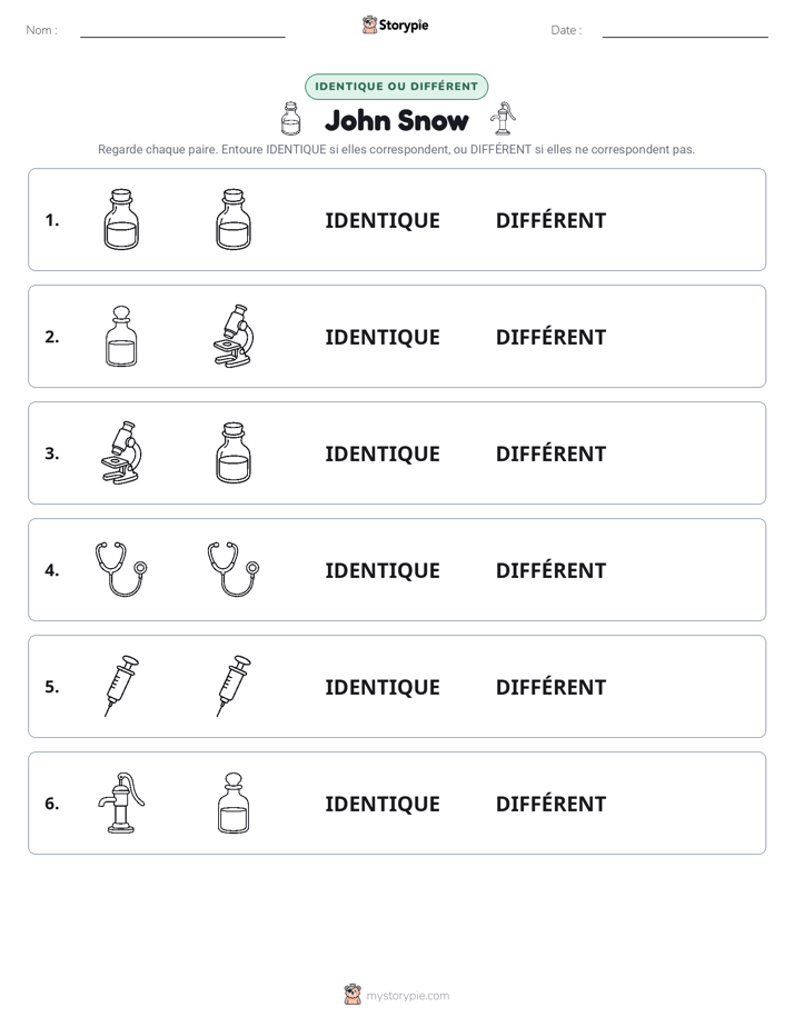 Identique ou Différent