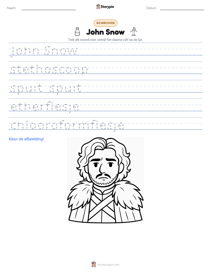Schrijf Oefening