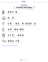 Xem trước tài liệu in sẵn Vasilisa Xinh Đẹp