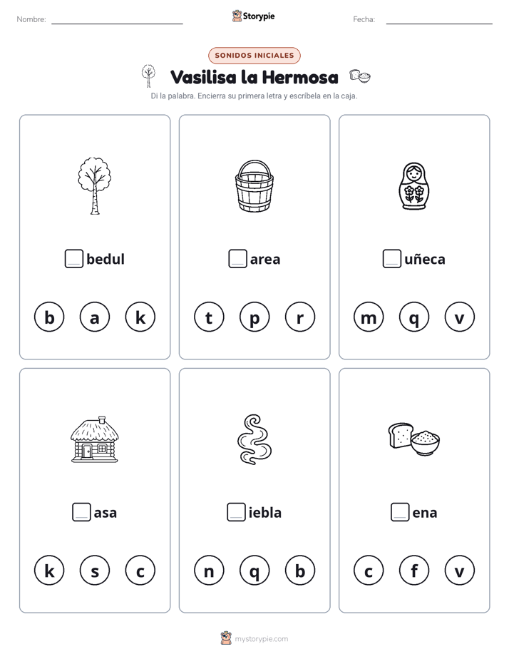 Sonidos Iniciales
