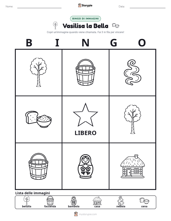 Bingo delle Immagini