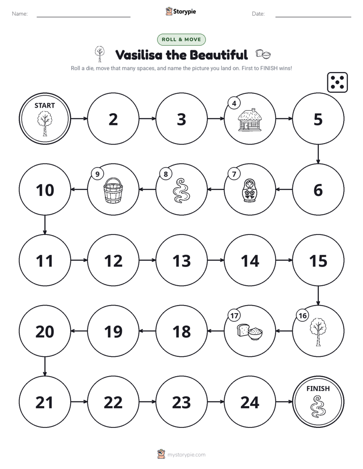Roll & Move Game