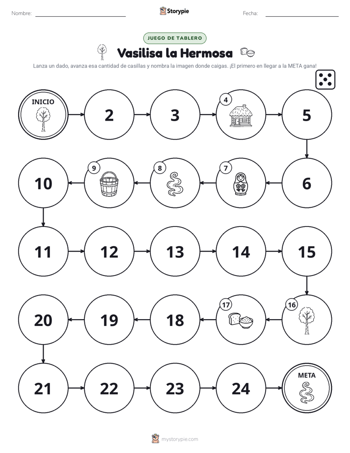 Juego de Rueda y Avanza
