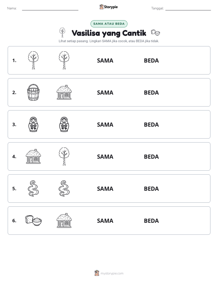 Sama atau Berbeda