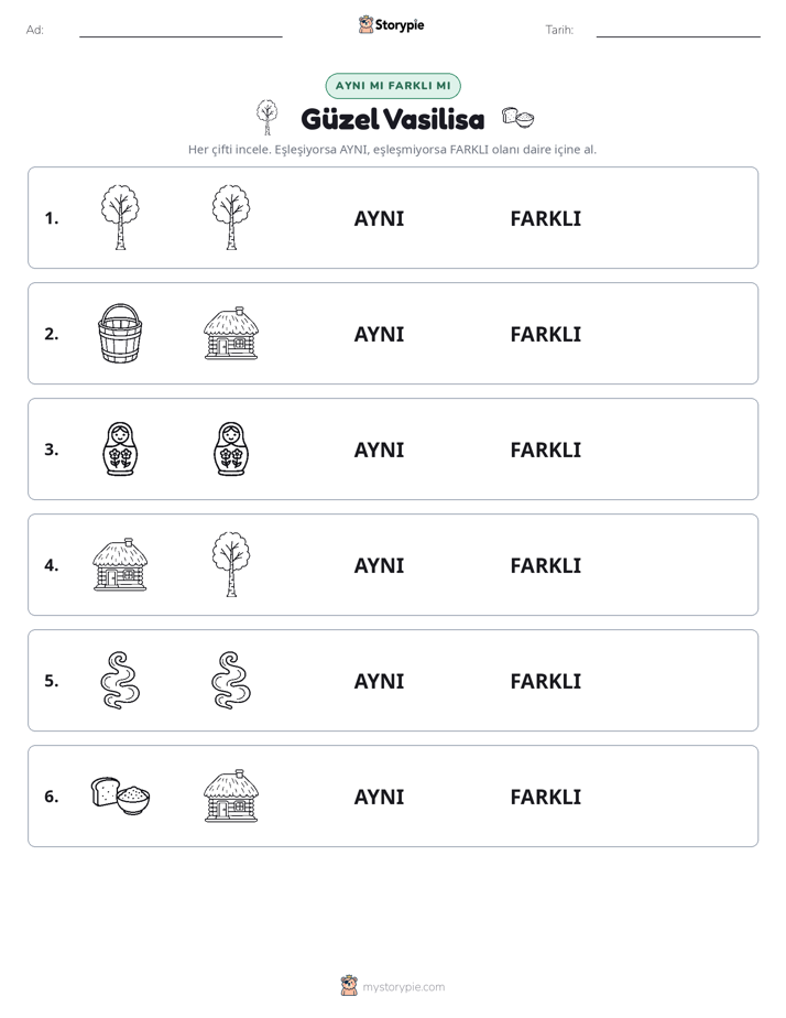 Aynı mı Farklı mı