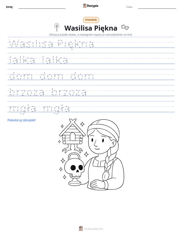 Ćwiczenie Pisania