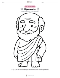 Aperçu de la feuille de travail imprimable Hippocrate