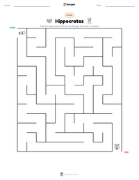 Hippocrates printable worksheet preview