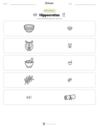 Hippocrates printable worksheet preview