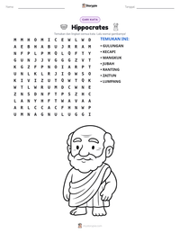 Prabaca lembar kerja cetak Hippocrates