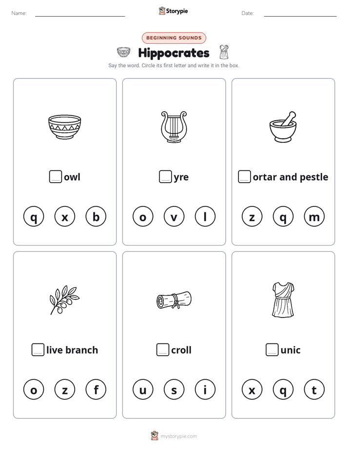 Beginning Sounds