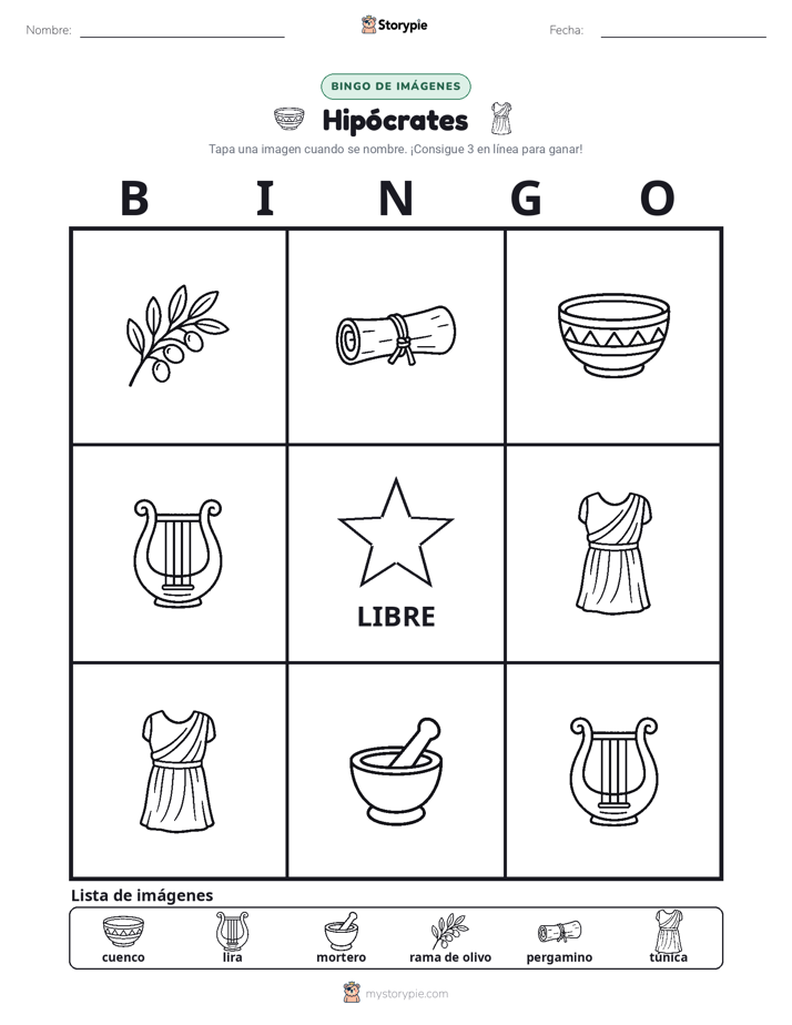 Bingo de Imágenes