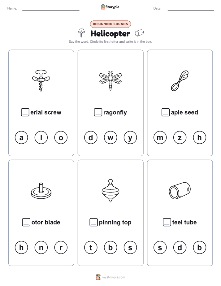 Beginning Sounds