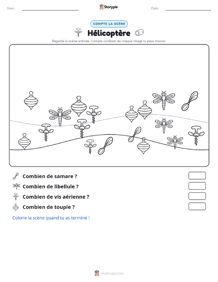 Scène de Comptage