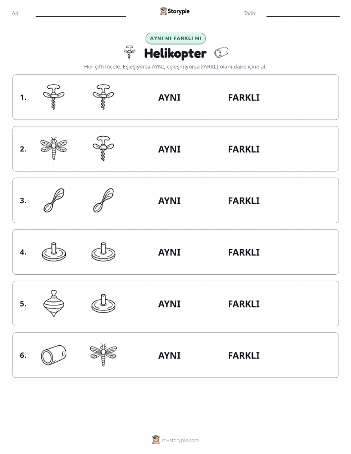 Aynı mı Farklı mı