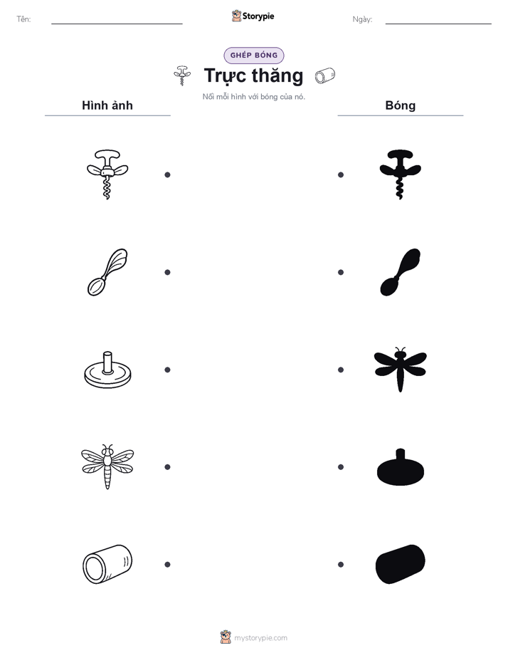 Ghép Hình Bóng
