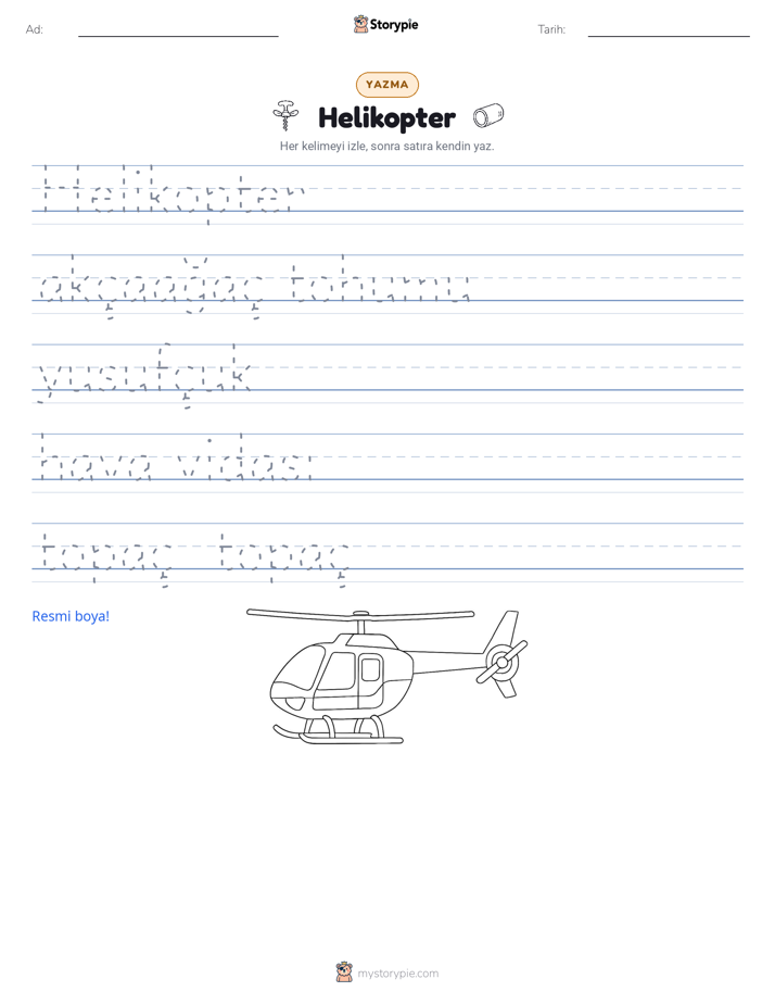 Yazma Pratiği
